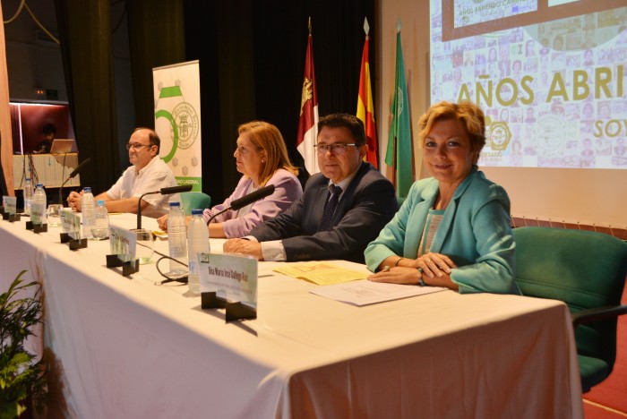 María José Gallego en el acto