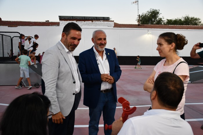 Imagen de 26072025 Romera inaugura Área Deportiva Polivalente en Pantoja 1