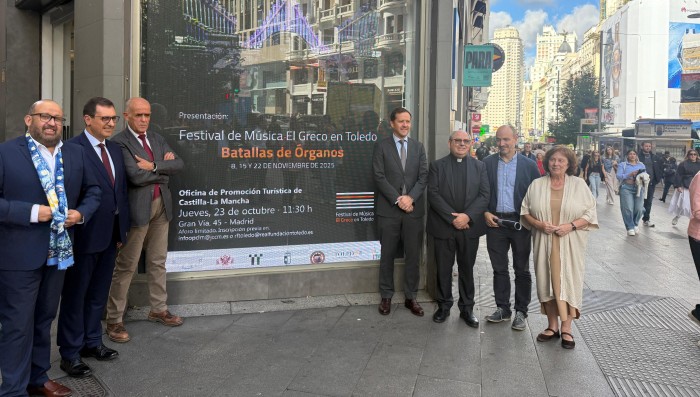 Tomás Arribas en la presentación de Batalla de Órganos 2025