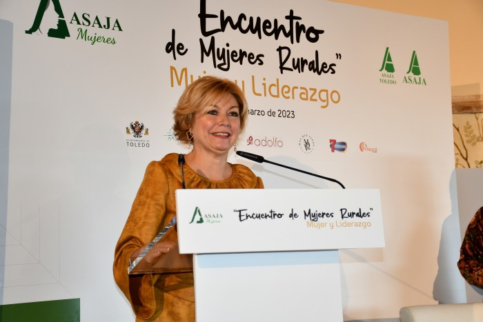 María José Gallego interviene en el acto