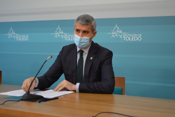 Imagen de Álvaro Gutiérrez durante la rueda de prensa