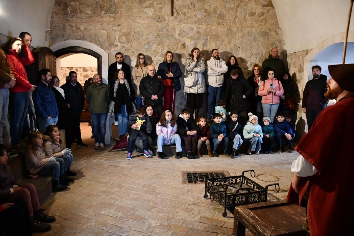 Imagen de Representación teatral en el castillo de Consuegra