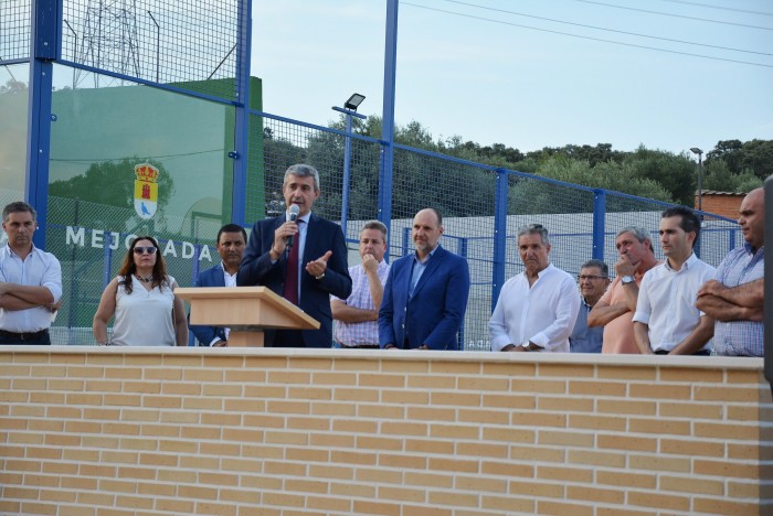 Imagen de Álvaro Gutiérrez foto Mejorada inauguración complejo deportivo