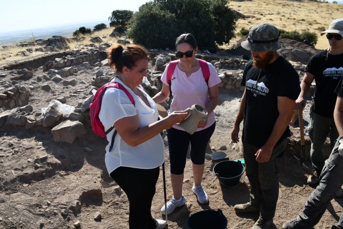 Imagen de  Diputación apoya las campañas de excavación del yacimiento del Cerro del Gollino