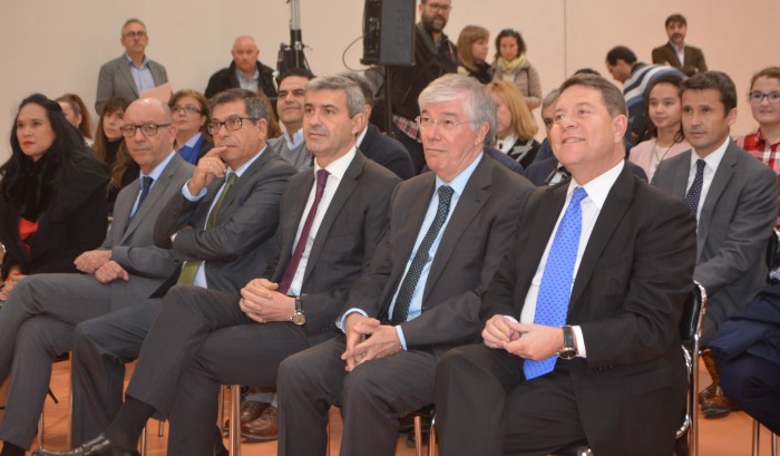 Álvaro Gutiérrez, José Manuel Tofiño, Emiliano García-Page, Javier Nicolás y José Manuel Almeida