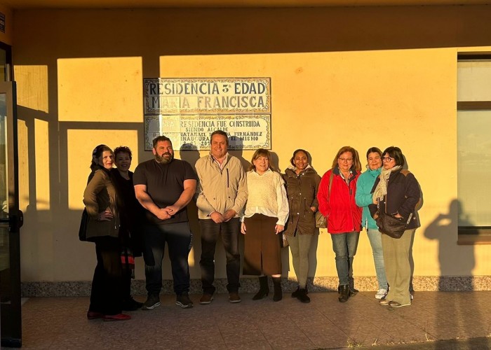 Barroso visita Taller+ Herreruela de Oropesa