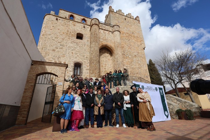 Imagen de Cedillo en el castillo de Manzaneque
