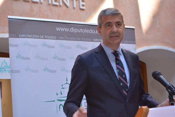 Imagen de Álvaro Gutiérrez durante la presentación