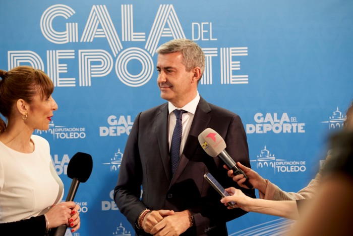 Álvaro Gutiérrez en su llegada a la Gala