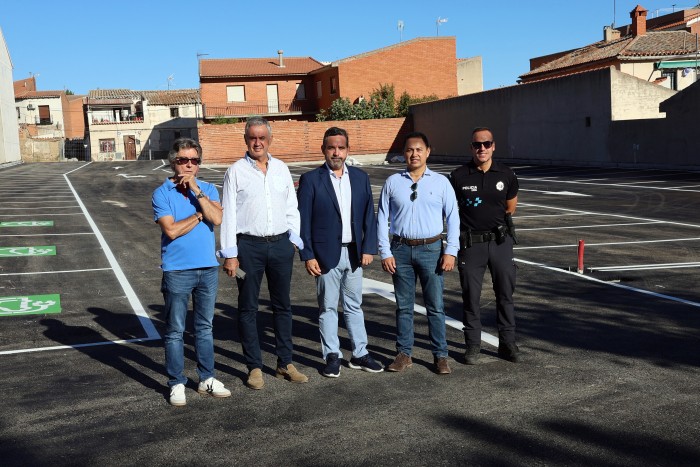 Imagen de 16092025 Romera visita parking Bargas