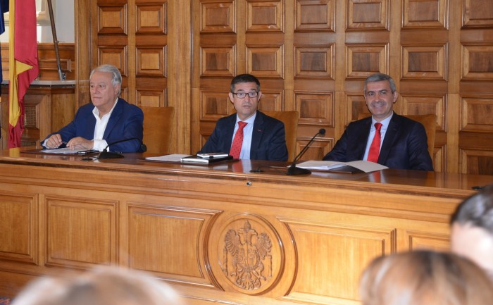 Imagen de Presidencia del Pleno celebrado hoy