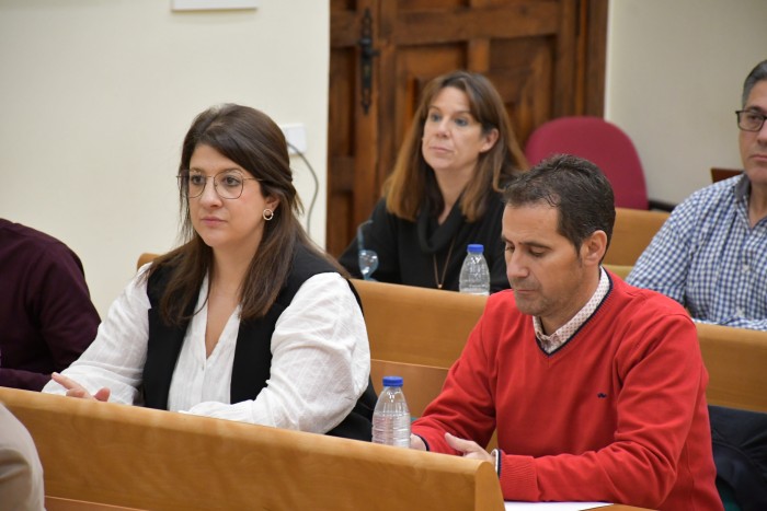 Imagen de Durante el Pleno del Consorcio de Extinción de Incendios y Salvamento de Toledo