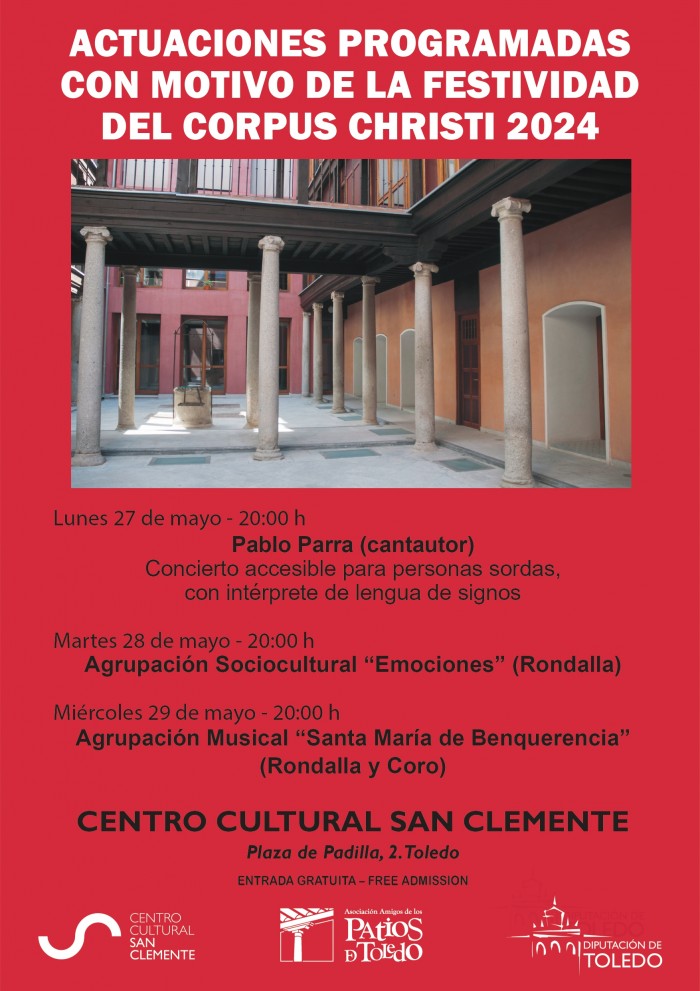 Cartel Corpus Programación