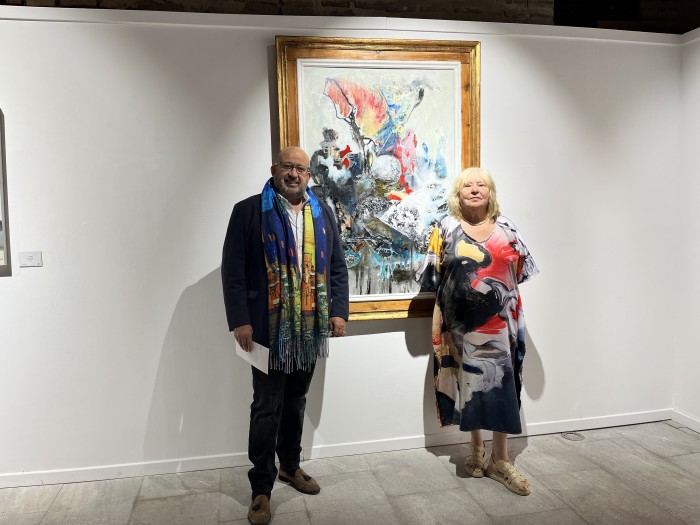 Imagen de 13102024 Arribas exposición de Avelina Sánchez-Carpio en San Clemente
