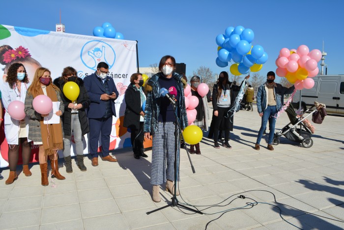 Imagen de Ana Gómez interviene en el acto de AFANION