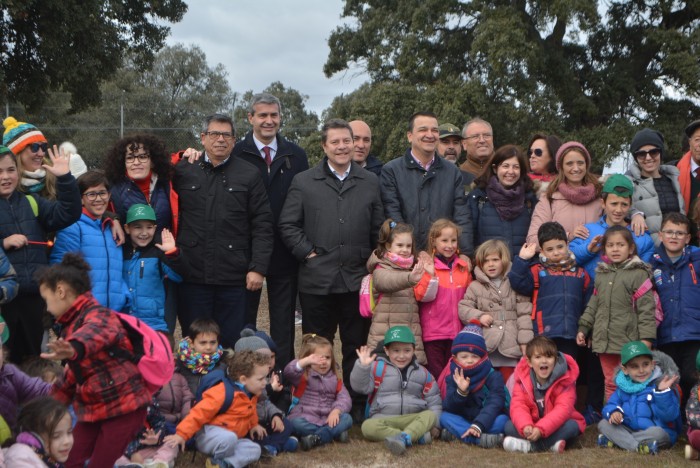 Imagen de Los estudiantes del colegio público de Mazarambroz asistieron a la liberación de los linces ibéricos