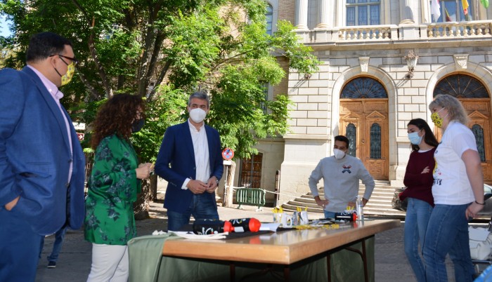 Álvaro Gutiérrez apoyando la labor de concienciación en el Día Mundial de la ELA