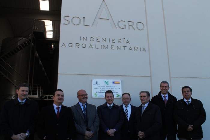 Imagen de Álvaro Gutiérrez en la inauguración de las instalaciones de la Cooperativa de Mora