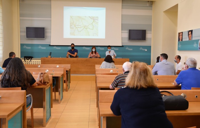 Imagen de Reunión mantenida en la sede de la Diputación