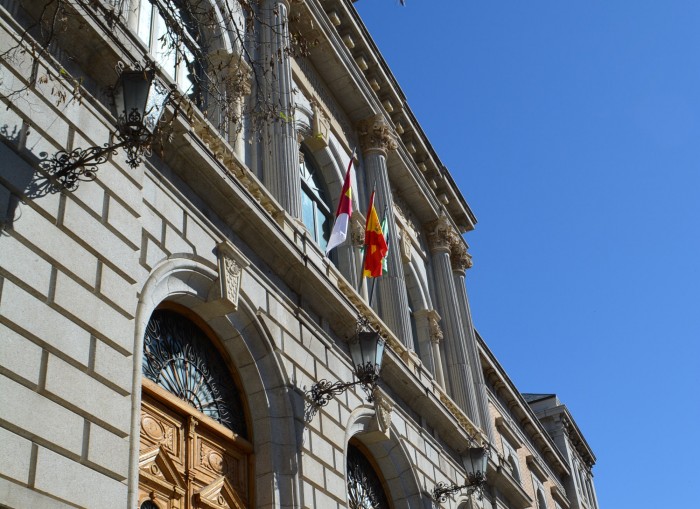 Foto de archivo de la fachada de la Diputación de Toledo