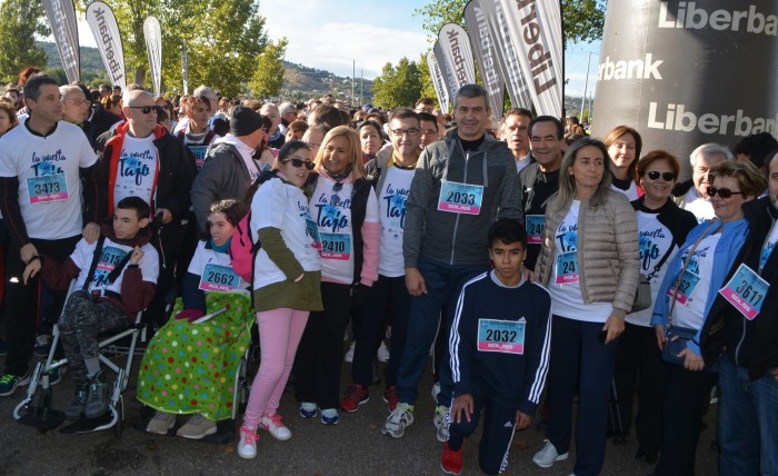 Álvaro Gutiérrez y Fernando Muñoz en la salida de 