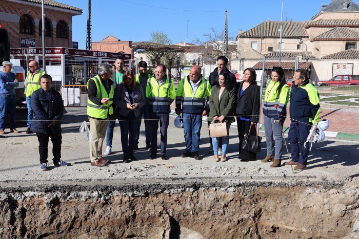 Visita obras en Sonseca