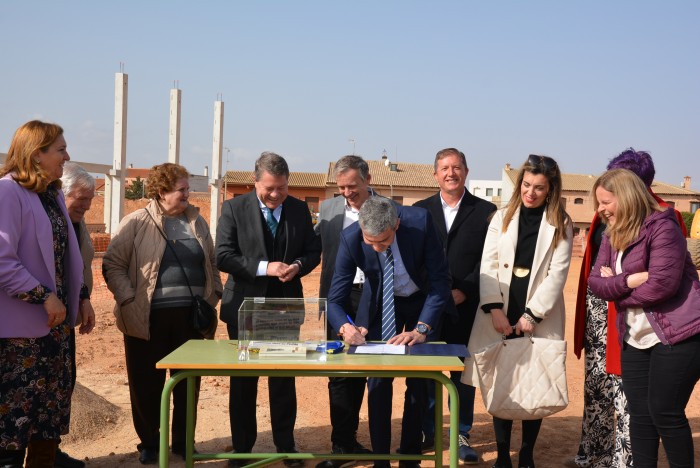 Imagen de Álvaro Gutiérrez  Madridejos obras nuevo colegio