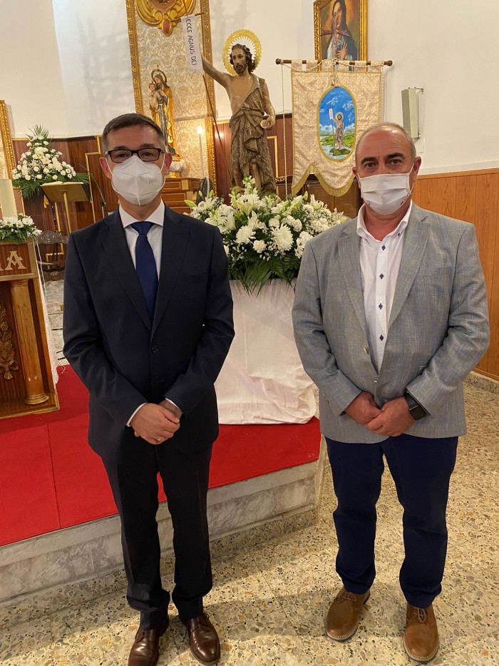 Imagen de Fernando Muñoz con Juan de Dios Pérez