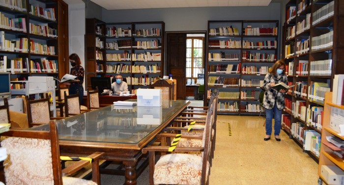 Imagen de Biblioteca del Archivo Provincial Diputación Toledo (Foto de archivo)