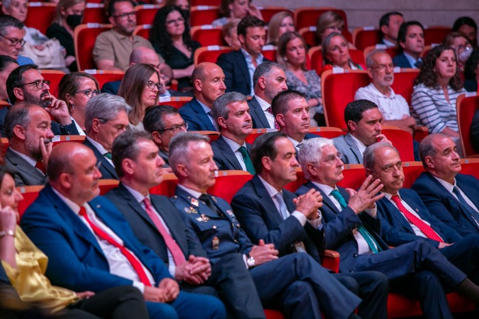 Imagen de Álvaro Gutiérrez en el acto institucional del Día de la Región