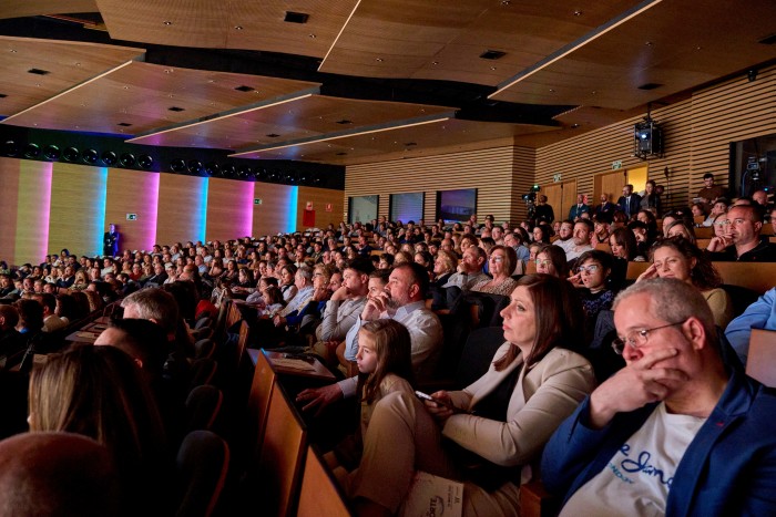 Imagen de Lleno absoluto en el auditorium