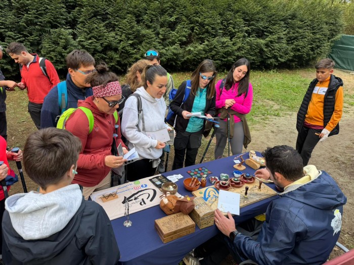 Imagen de En una de las actividadees del camino