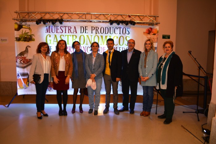 Imagen de María Ángeles García en la inauguración de la Muestra