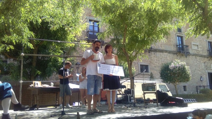 Ana Gómez entrega premio Diputación (archivo)