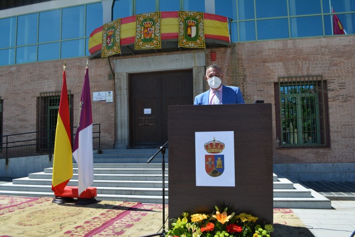 Imagen de Rafael Martín interviene en el acto de homenaje