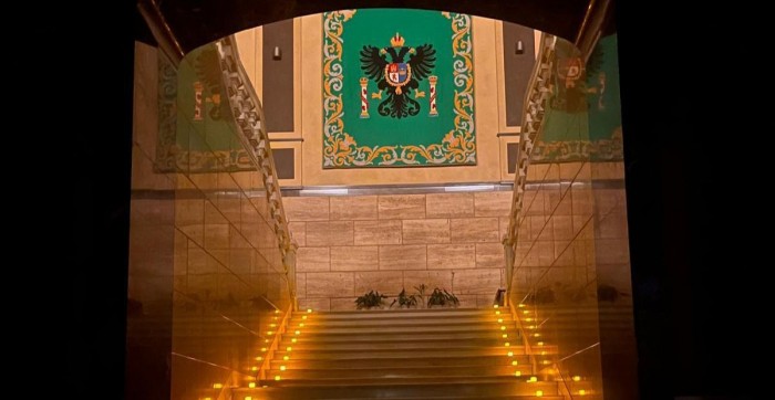 Imagen de Iluminación Diputación Noche Patrimonio