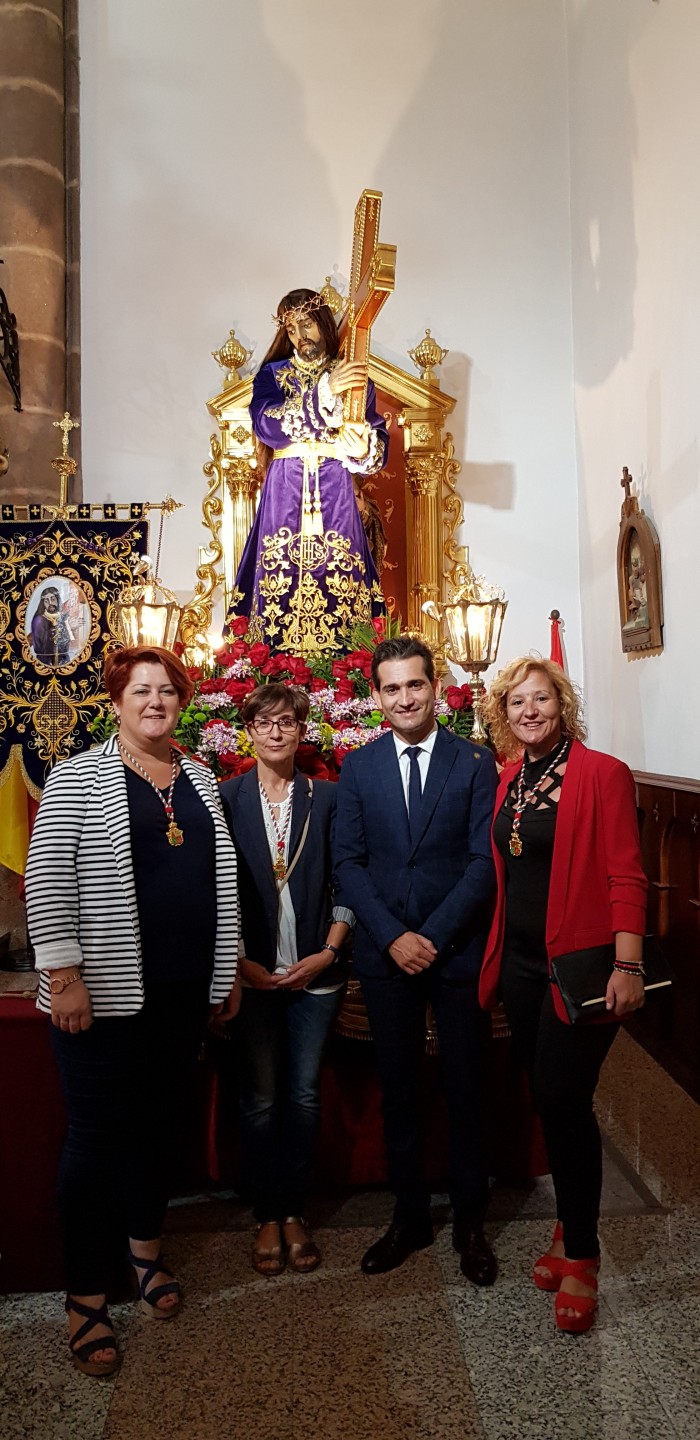 Imagen de Jaime David Correguidor en las fiestas patronales de Calera y Chozas