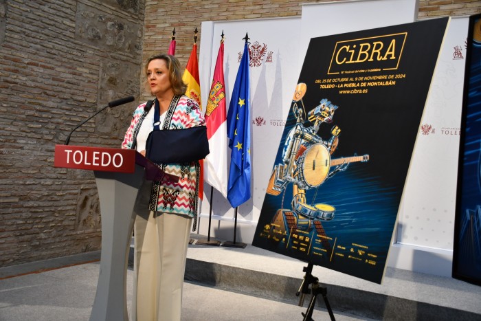 Imagen de Soledad de Frutos en la presentación del CiBRA