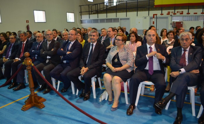 Álvaro Gutiérrez en el acto oficial del Día de la Policía