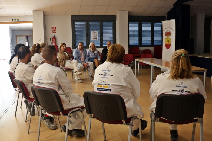 Imagen de Cedillo en el Taller+ de Quismondo