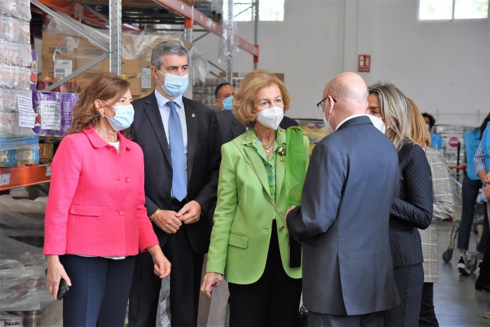 Imagen de Álvaro Gutiérrez en la visita de la Reina a Toledo