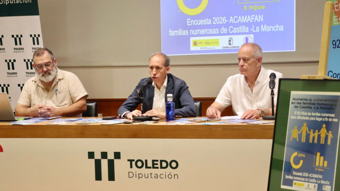 18062026 Arias en la presentación de la Encuesta Anual de Familias Numerosas de Castilla-La Mancha 1