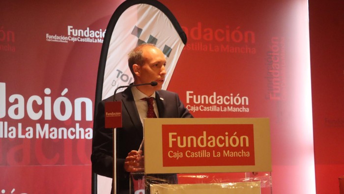 Imagen de Daniel Arias en la inauguración de la I Jornada Personas Mayores