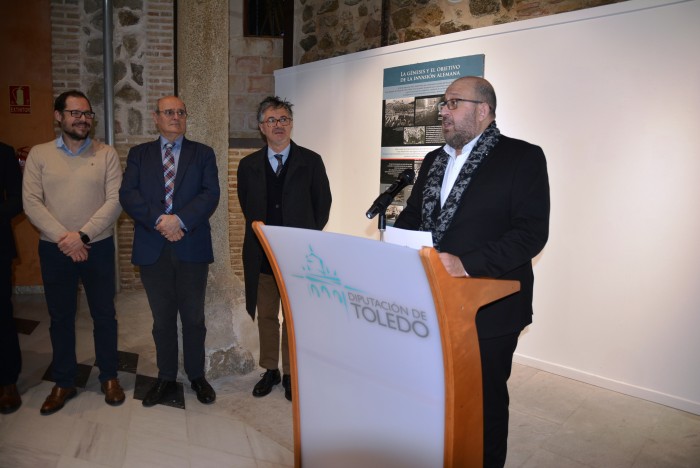 Imagen de Tomás Arribas interviene en la inauguración