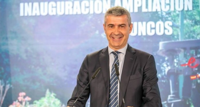 Imagen de Álvaro Gutiérrez durante su intervención en Yuncos