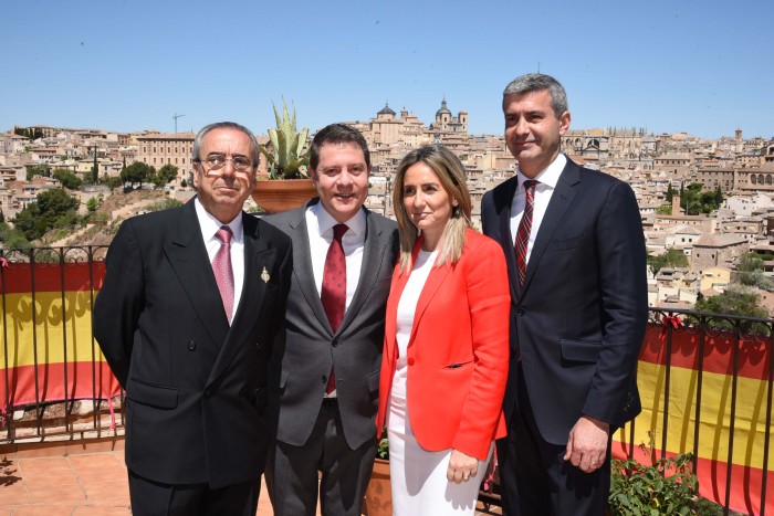 Imagen de Álvaro Gutiérrez en la celebración del Día del Valle en Toledo