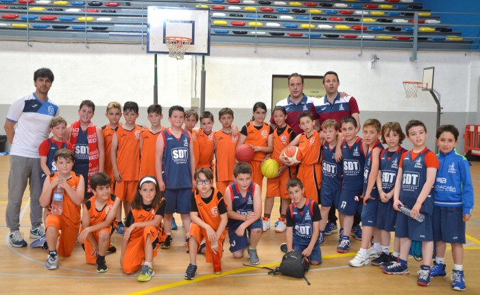 Final baloncesto en su categoría de benjamines