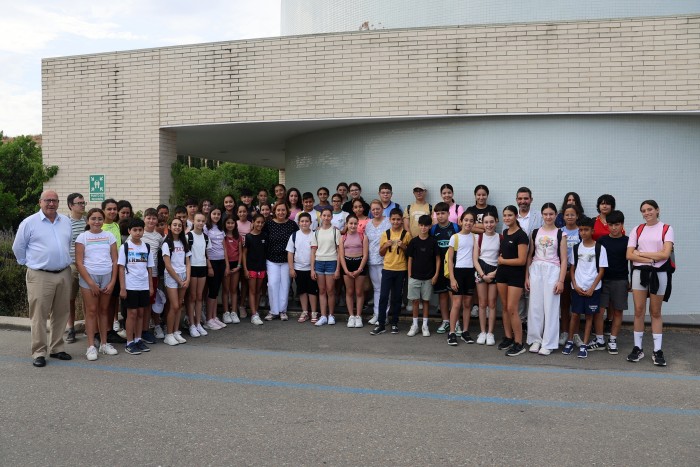 Imagen de Con niños en el Aula de Formación del Ecoparque de Toledo (Archivo)
