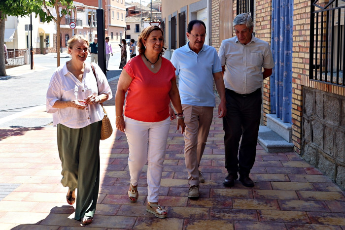 Cedillo, Guerrero y García en Menasalbas