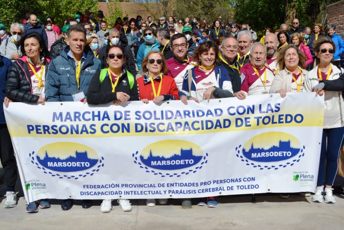 Imagen de Fernando Muñoz en el inicio de la marcha